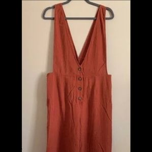 Button Romper Sz Large